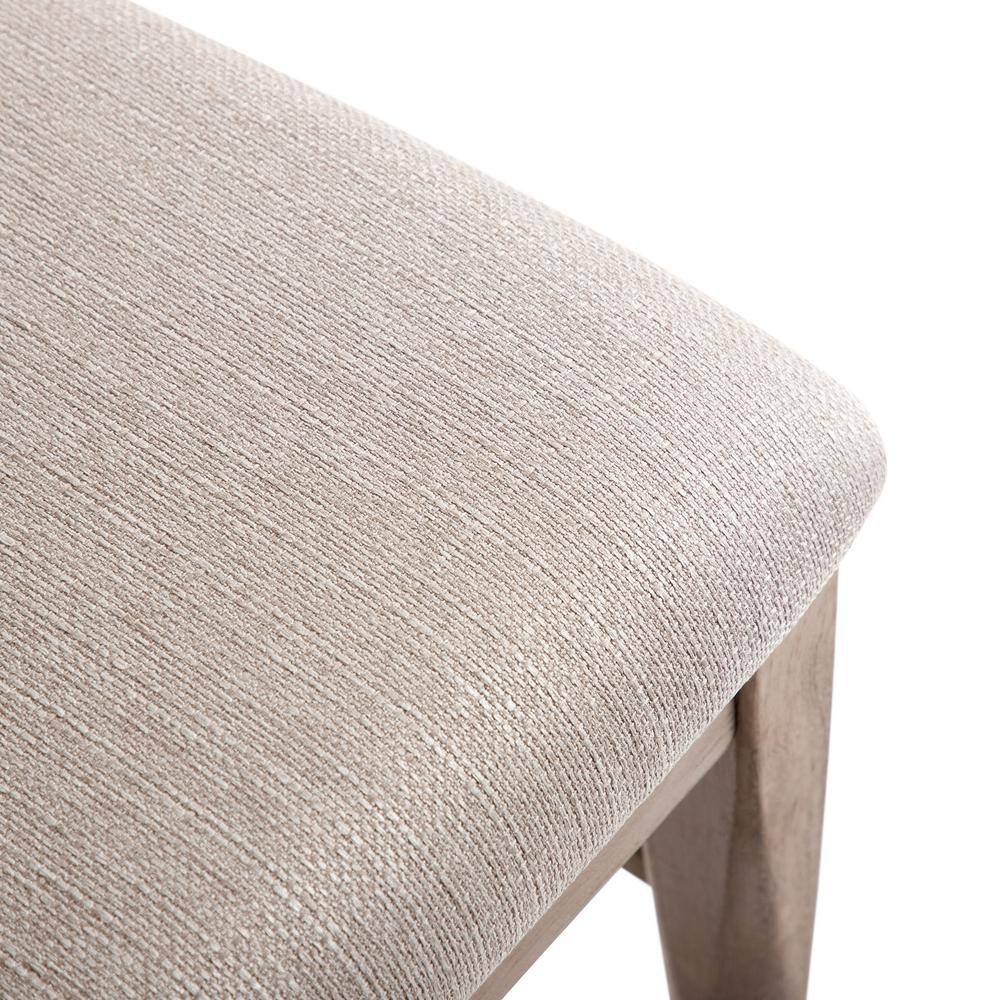 Natural Ash Upholstered High Back Side Chair