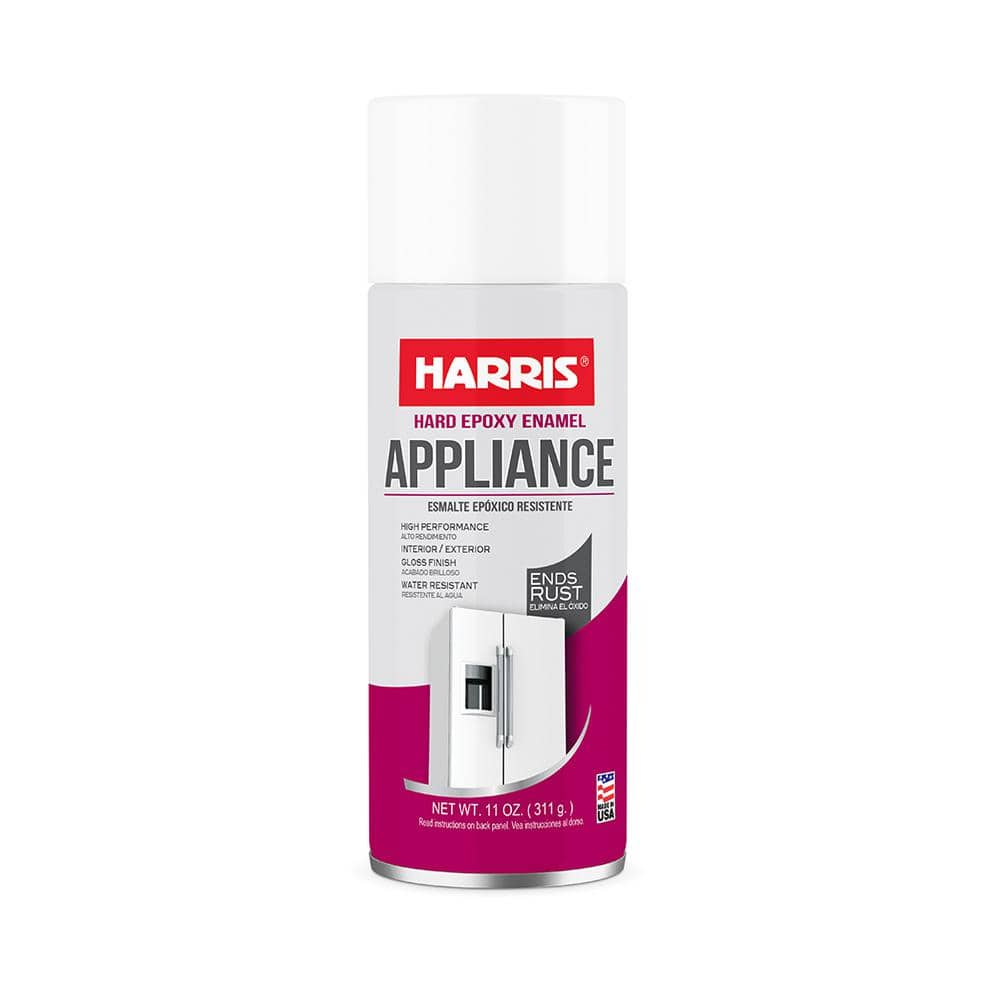 Harris 11 oz. Eggshell Snow White Appliance Enamel Spray 38902 The