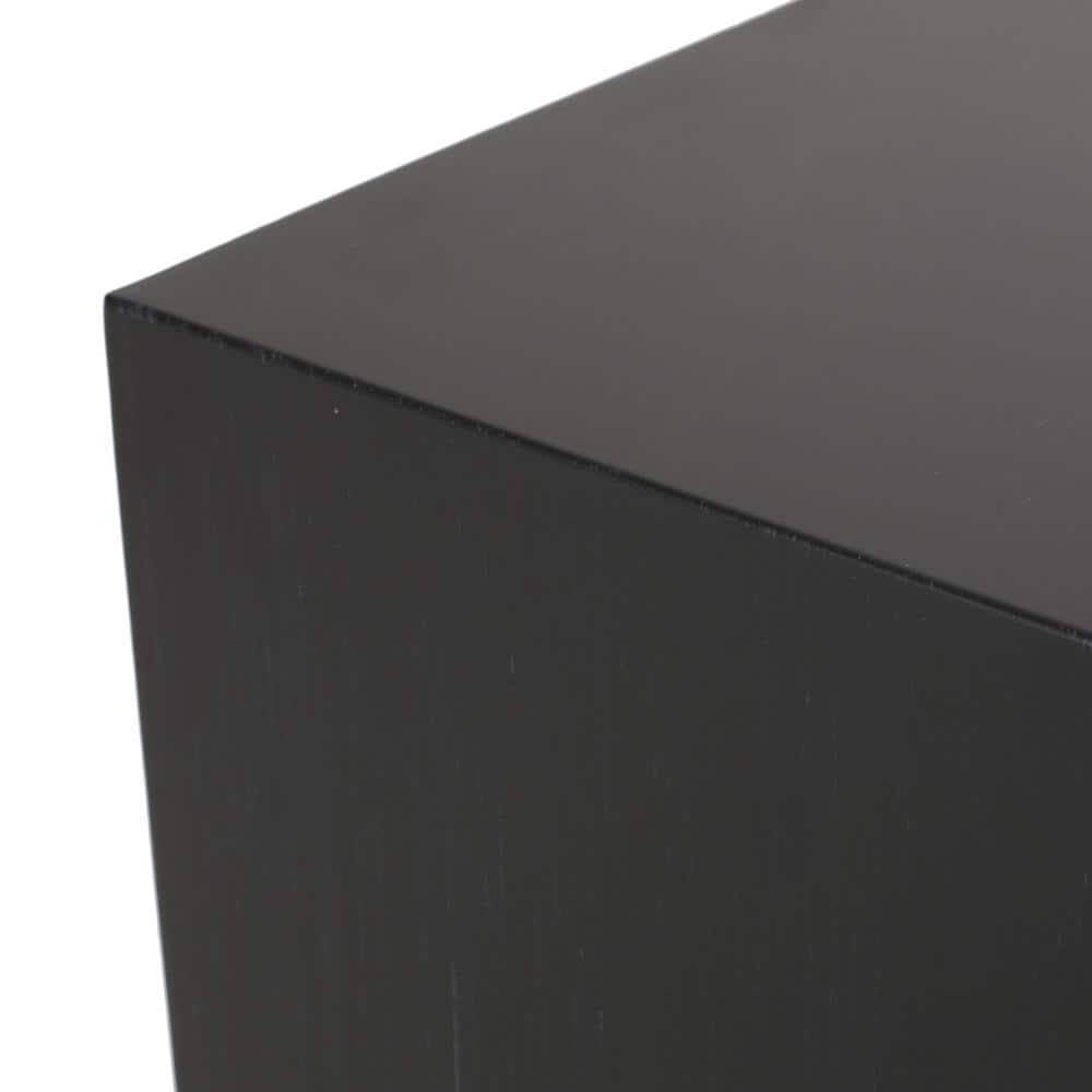 Gray Iron 40-Inch Square Gas Fire Pit Table