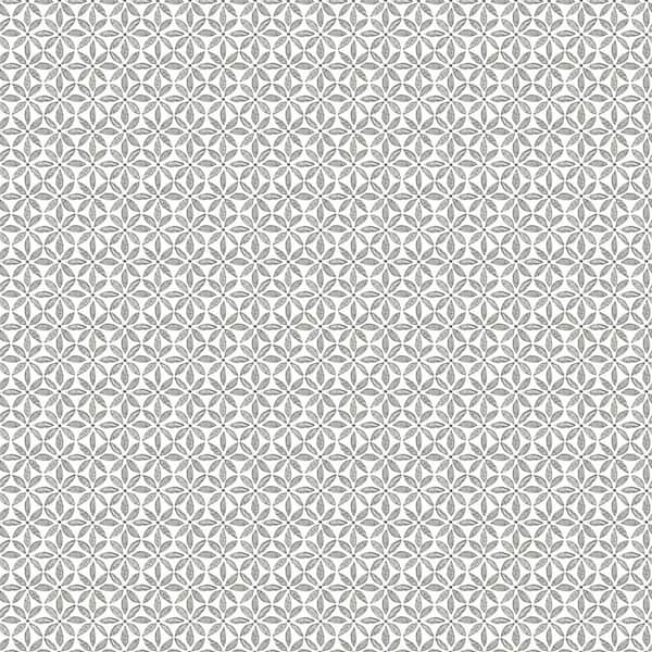 Chesapeake Jellia Charcoal Petal Geometric Wallpaper