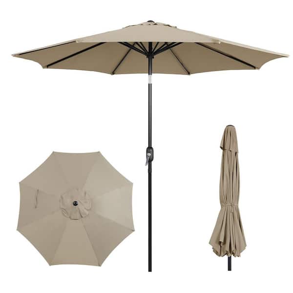 home depot sunbrella patio umbrella Grand 10X10 FT Offset with Base Outdoor Square Aluminum Cantilever Umbrella Shade with Easy Tilt Adjustment (Charcoal, 10X10 FT-SUNBRELLA) : Patio, Lawn & Garden Its 9ft diameter canopy can easily shade your dining or seating sets ULAX FURNITURE 9 ft. Sunbrella