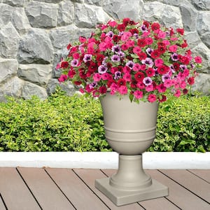 16 in. Norwich Antique Zinc Resin Urn Planter