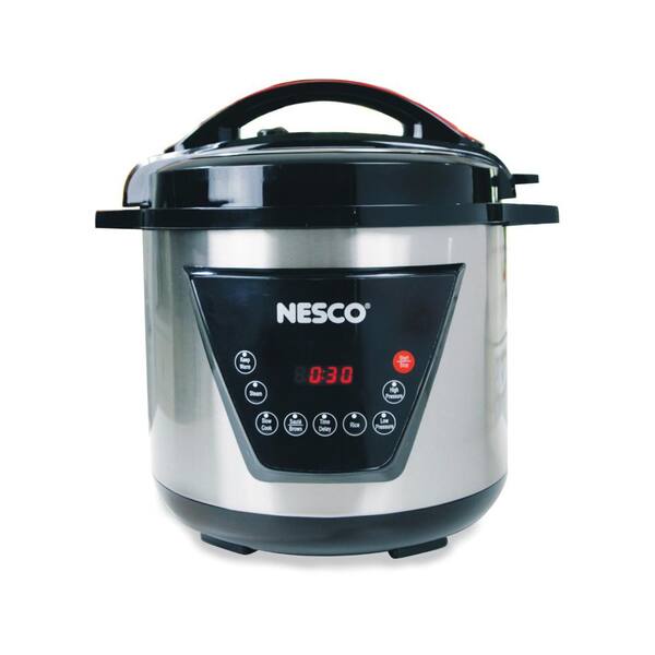 Nesco 8 qt. Silver Digital Electric Pressure Multi-Cooker
