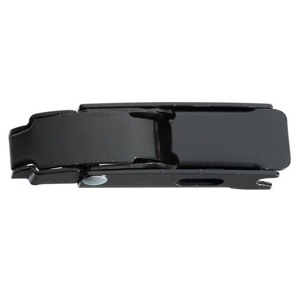 National Hardware 4 in. Draw Hasp in Black