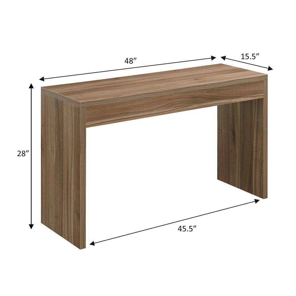 Cappuccino Modern Multi-Use Console Table - 48"x16"