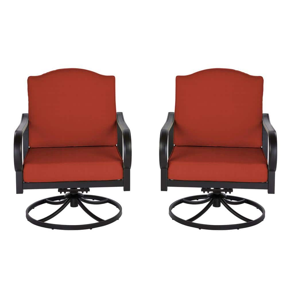 hampton bay 2 pack motion lounge chairs