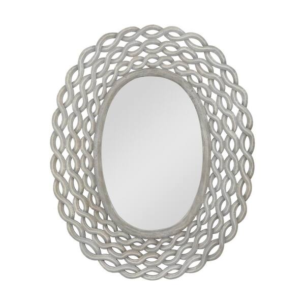 Afoxsos 0.70 in W x 28.50 in H Leonard Modern Accent Mirror