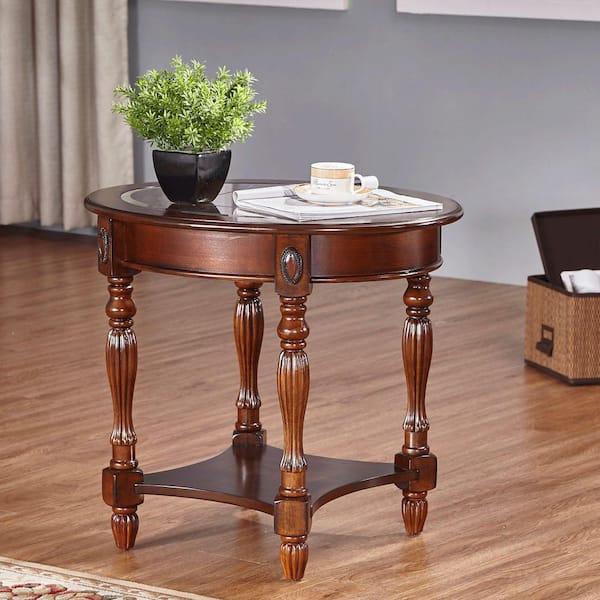 Coffee table deals solid wood round