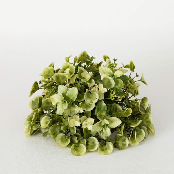 SULLIVANS 5 in. Artificial Eucalyptus and Mint Leaf Orb