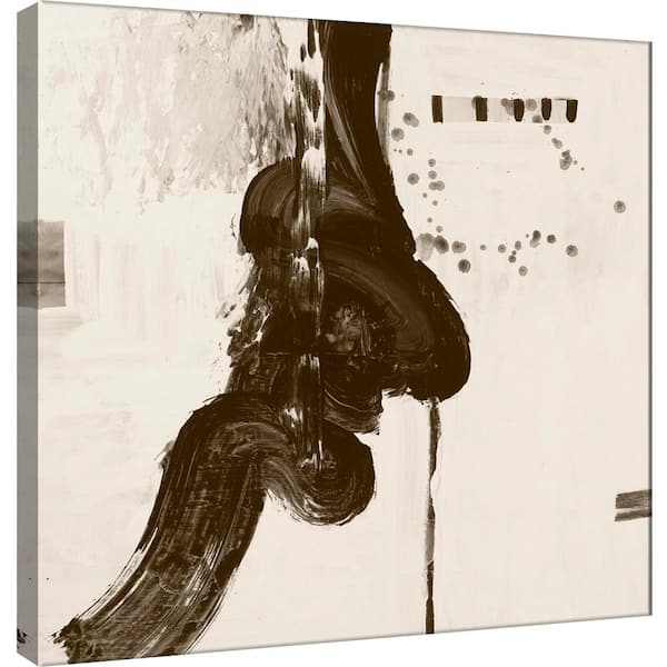 PTM Images 15 in. x 15 in. ''Sepia P'' Printed Canvas Wall Art