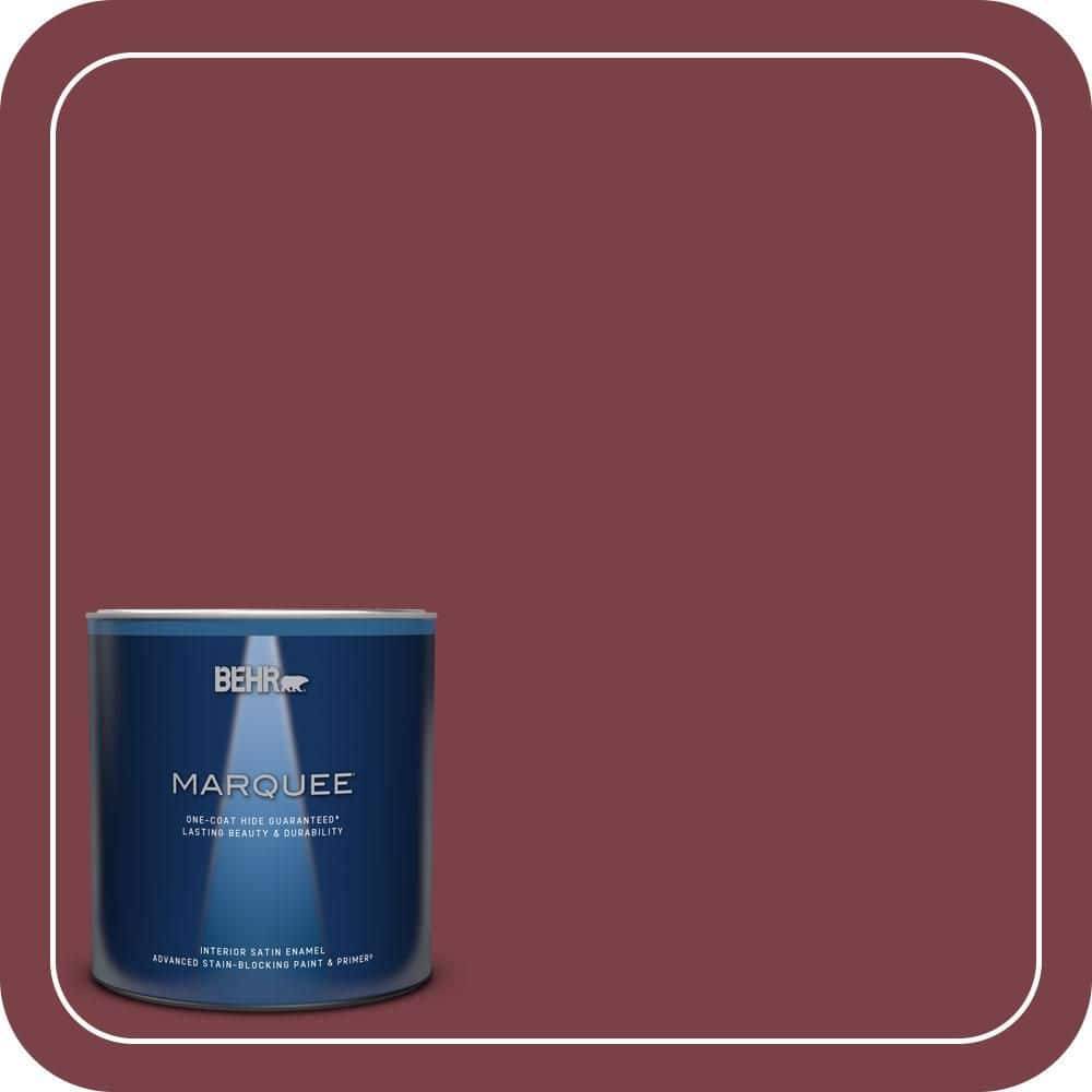 1 qt. #PPU1-13 Spiced Wine Satin Enamel Interior Paint & Primer price history on PriceWatchPro