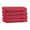 100% Cotton Quick Dry and Luxury Assorted Bath Towels (Pack of 4)  54x27-Assorted-4pack - The Home Depot