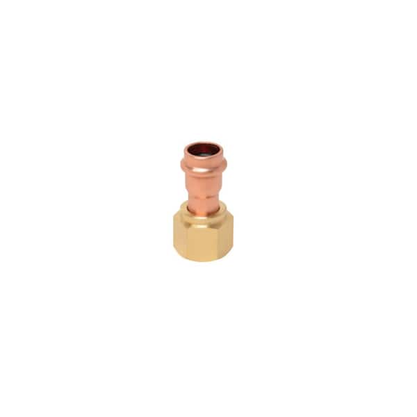 Parker MZK-C8-HNBR 1/2 in. Copper Coupling Refrigerant Fitting (5-Pack)  870503BG - The Home Depot