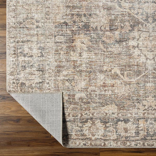 Becki Owens Marlene Dark Brown Medallion 9 ft. x 12 ft. Indoor Area Rug