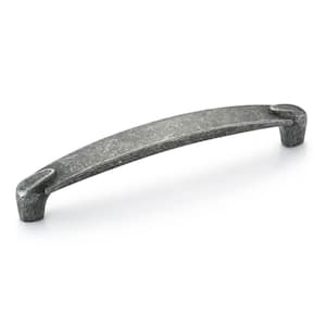 Grenelle Collection 5 1/16 in. (128 mm) Antique Iron Transitional Cabinet Arch Pull