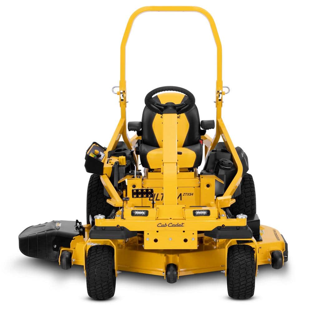 CUB CADET Ultima ZTXS4 60 in. FAB Deck 24 HP V-Twin Kohler 7000 Pro Series Engine Zero Turn Mower w/Steering Wheel Control (47BSCAB8A10)