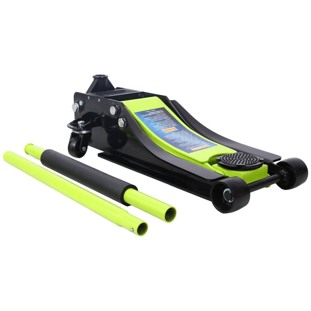 Avex 3.5 Ton Low Profile Floor Jack Heavy-Duty Steel Racing Floor Car Jack with Dual Piston Quick Lift Pump price history on PriceWatchPro
