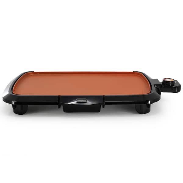 MegaChef 160 sq. in. Copper Coated Electric Indoor Grill