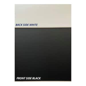 3/16 in. 2 ft. x 4 ft. Black Chalk / White Marker MDF Board
