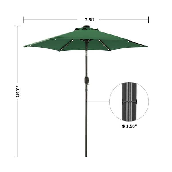 Patio Umbrella Paper Towel Holder 1.50 Rod Diameter 