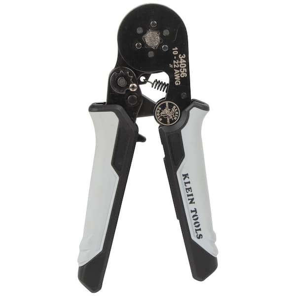 Klein Tools Ratcheting Ferrule Hex Crimper, 10 to 22 AWG Wire