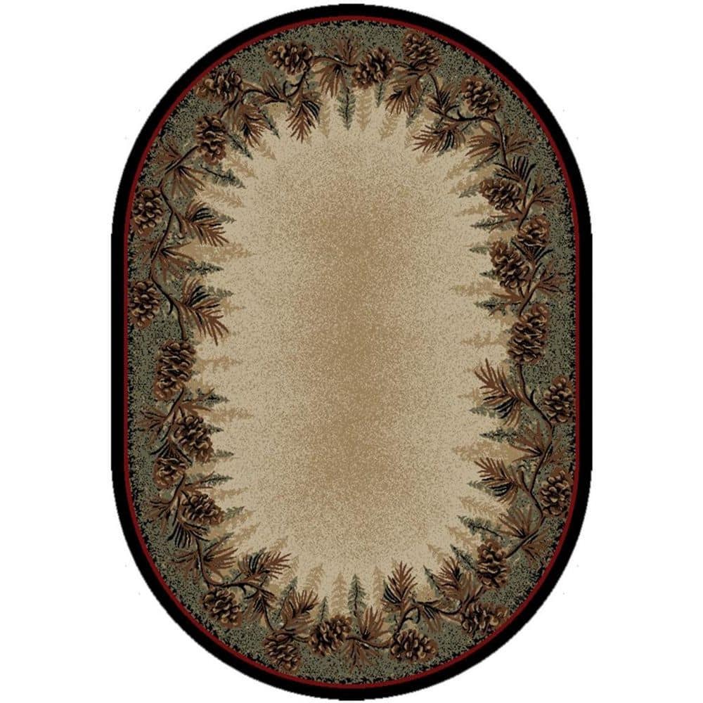Mayberry Rug American Destination MultiColored 5 ft. x 8 ft