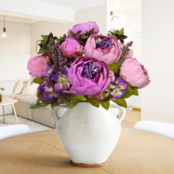 Luxury Pink Peonies with Lilac Bouquet
