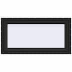 48 in. x 24 in. V-4500 Series Bronze FiniShield Vinyl Awning Window with Fiberglass Mesh Screen