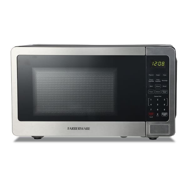 0.7 cu. ft. Stainless Steel Microwave Oven, 700W