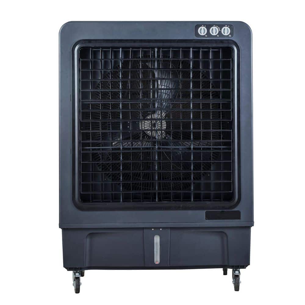 DIAL 11,000 CFM 3-Speed Portable Evaporative Cooler for 3000 sq. ft ...