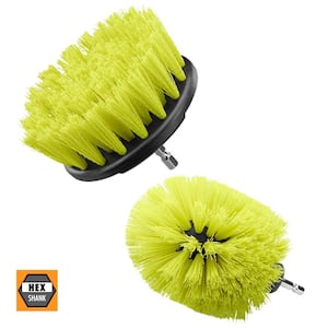 Medium Bristle Brush Multi-Purpose Cleaning Kit (2-Piece)