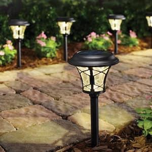 solar yard lights home depot