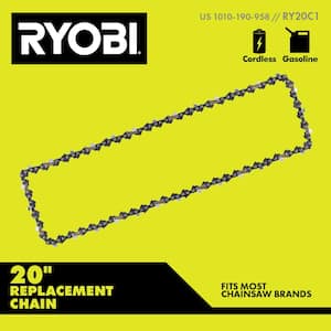 20 in. 0.050-Gauge Replacement Full Compliment Chainsaw Chain, 70 Links (Single-Pack)