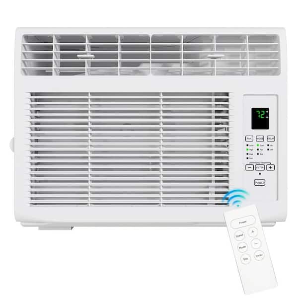 6,000 BTU (DOE) 115 Volts Window Air Conditioner250 Sq. Ft. in White