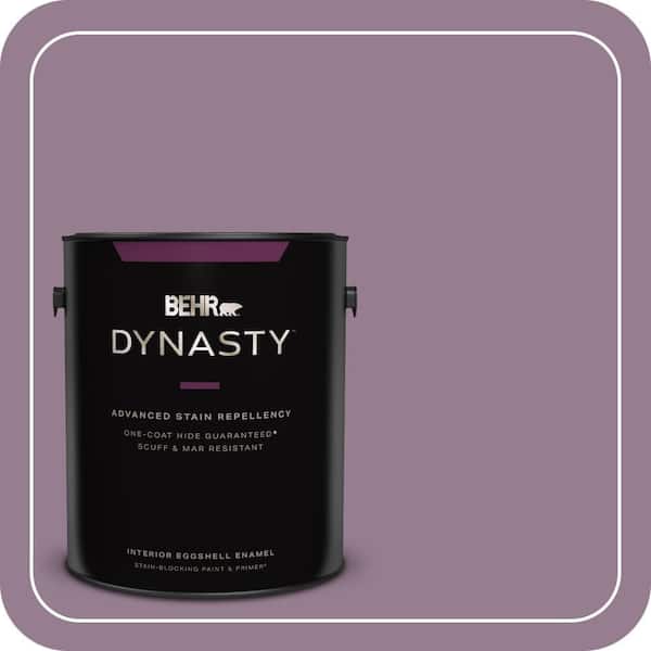 1 gal. #680F-5 Plum Swirl Eggshell Enamel Interior Stain-Blocking Paint & Primer
