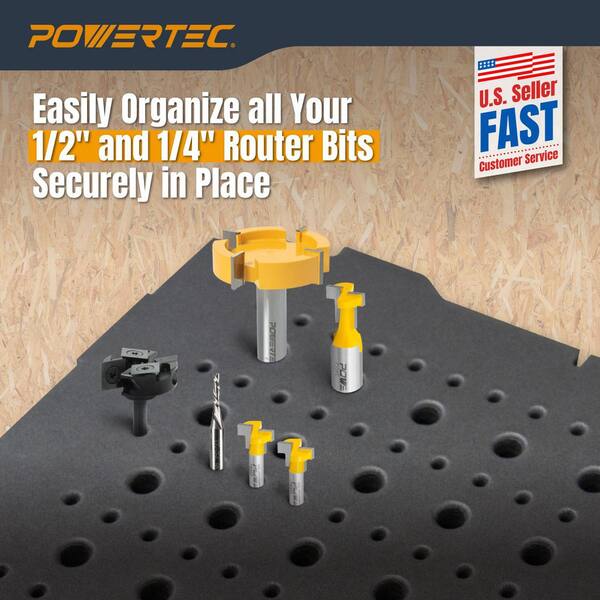 Tool Box For Router Bits Professional EVA Router Bit Storage Tray Tool ...