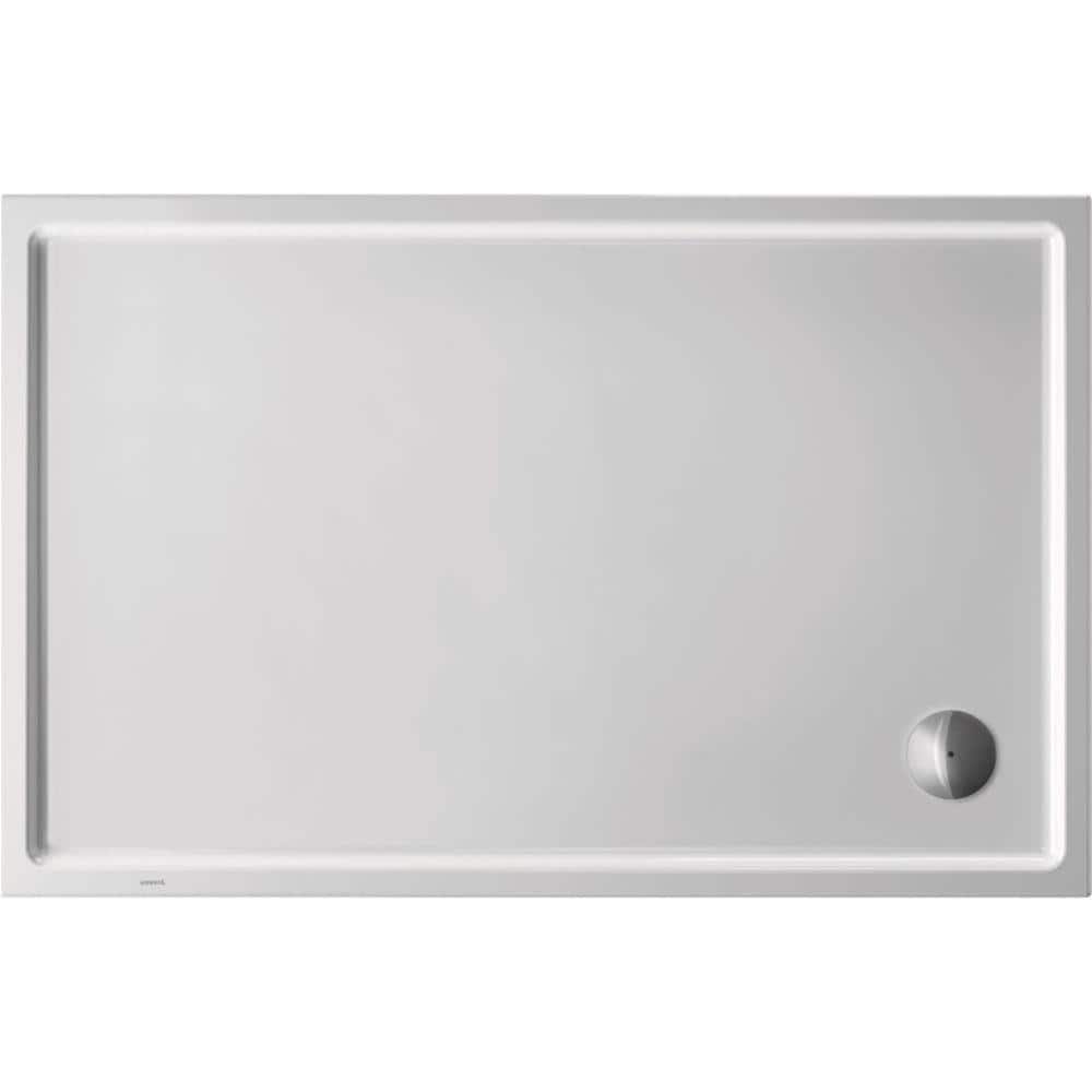 Starck Slimline 55" x 35" White Acrylic Shower Base