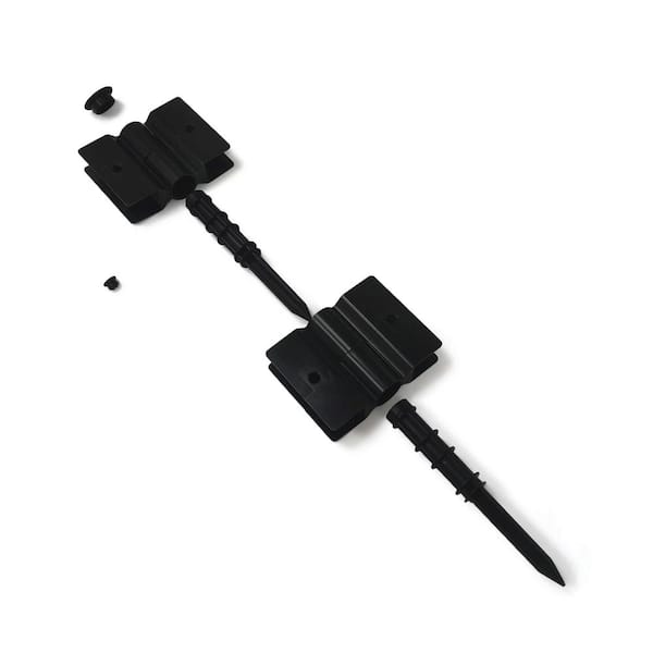 Frame It All - One Inch Series 4 ft. x 4 ft. x 11 in. Uptown Brown Composite Raised Garden Bed