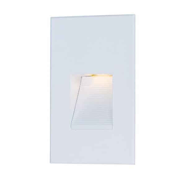Path 3 in. Wide 4-Watt White Outdoor Integrated LED Path Light