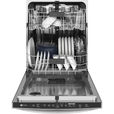 24 in. Stainless Steel Top Control Smart Built-In Tall Tub Dishwasher with Steam Cleaning and 42 dBA
