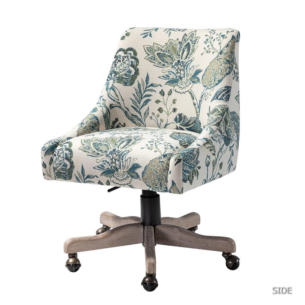 floral print desk chair