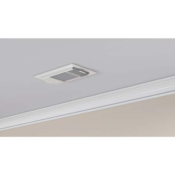 12 in. x 6 in. Plastic Ceiling Register 3-Way