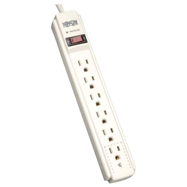 Tripp Lite Protect It 4 ft. Cord with 6-Outlet Strip Surge Protector
