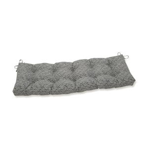 Other Rectangular Outdoor Bench Cushion in Gray