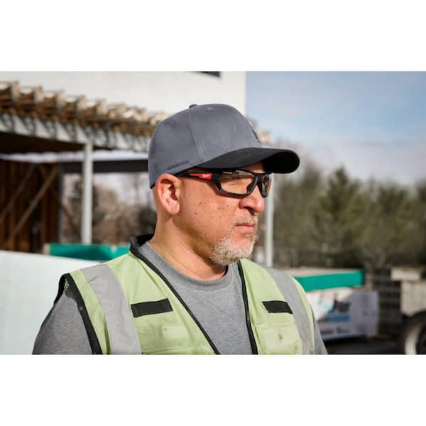 Milwaukee Large/Extra Large Dark with Black Fitted The Home Gray Hat Fit 507DG-LXL-505B - (2-Pack) Gridiron Trucker Depot Hat Adjustable WORKSKIN