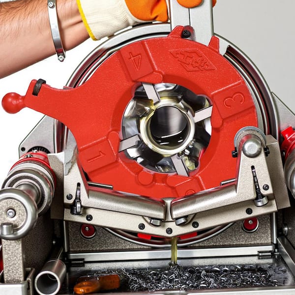 Threading Machine Dies, 1 in.-2 in. NPT Pipe Dies, Right-Handed HSS Pipe Threading Dies Sets (4-Piece)