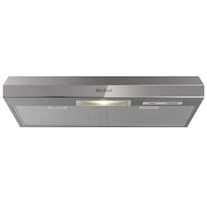30 in. 325 CFM Ducted Wall Mount Range Hood in Stainless Steel