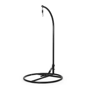 Magoffin 6.7 ft. Metal Hammock Stand for Hanging Chair in Black