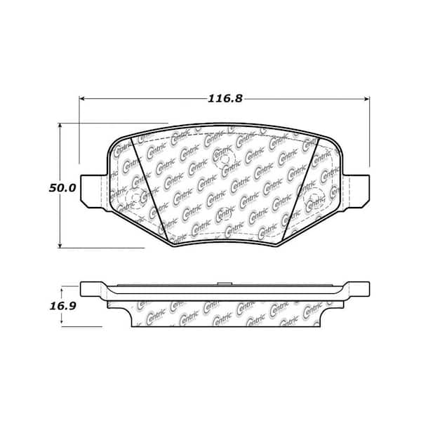 Centric Parts Disc Brake Pad Set