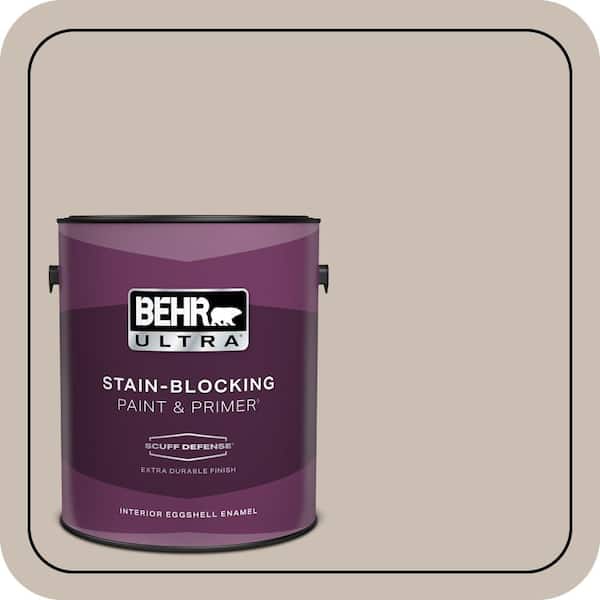BEHR ULTRA 1 gal. #T16-06 Penthouse View Eggshell Interior Enamel Paint & Primer